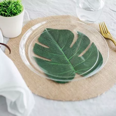 Set de Table Rond Jute x10 Set de Table Rond Jute x10