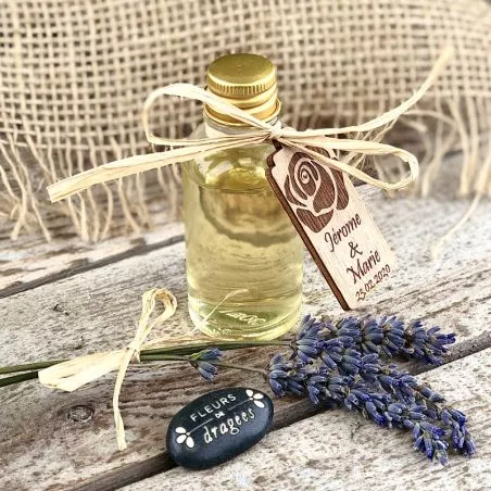 Mini Bouteille en verre Doré 30ml Mini Bouteille en verre Doré 30ml