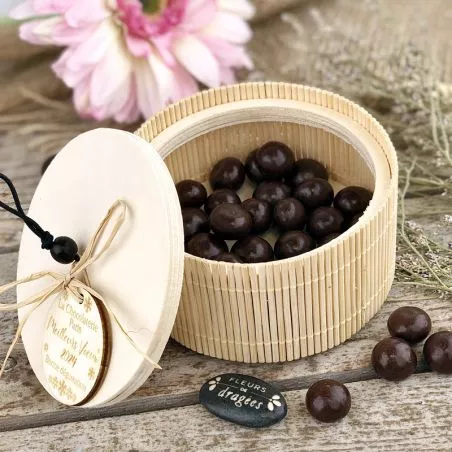 Boite Bambou naturelle ⌀10cm Boite Bambou naturelle ⌀10cm