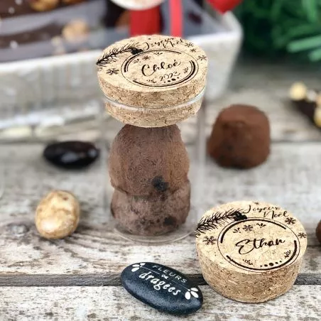 Boite chocolat Noël personnalisée - Nominative Boite chocolat Noël personnalisée - Nominative
