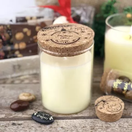 Bougie noël cadeau maitresse - 300gr Bougie noël cadeau maitresse - 300gr