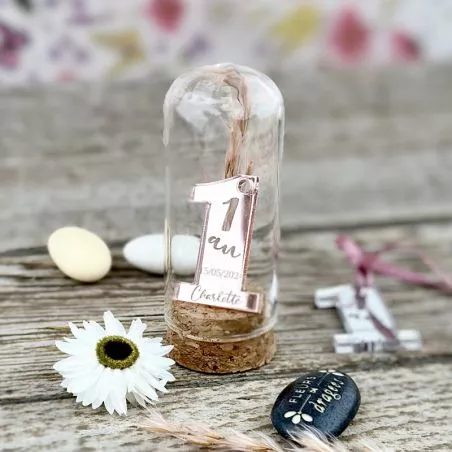 Lot de 6 Etiquettes anniversaire 1an fille garçon Lot de 6 Etiquettes anniversaire 1an fille garçon
