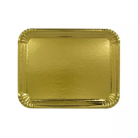 Plateaux doré 34x45 cm (lot de 3) Plateaux doré 34x45 cm (lot de 3)