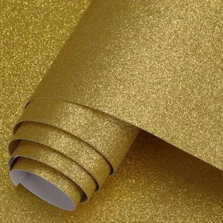 Nappe pailletée dorée 3 mètres Nappe pailletée dorée 3 mètres