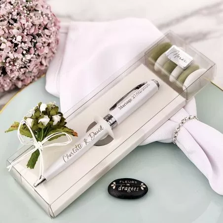 Cadeaux Témoin - Pack Stylo personnalisé Cadeaux Témoin - Pack Stylo personnalisé