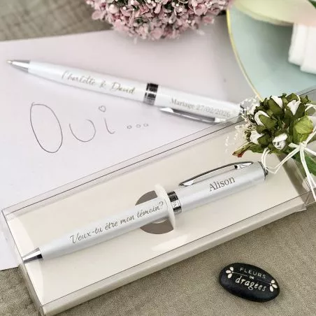 Demande témoin originale - Pack Stylo personnalisé Demande témoin originale - Pack Stylo personnalisé