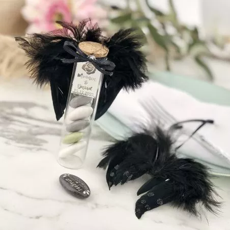 ( Lot de 5) Ailes d'ange déco - Noir ( Lot de 5) Ailes d'ange déco - Noir