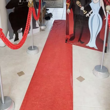 Tapis rouge entrée mariage 60cmx5m Tapis rouge entrée mariage 60cmx5m